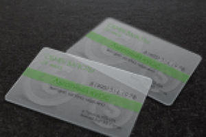 Макет визитки