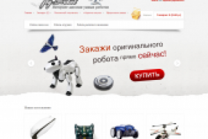 Баннер Продажа роботов для http://www.flyrobot.ru/ 4500 рублей.