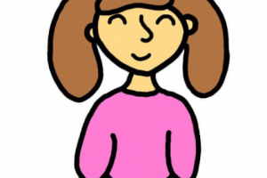 Рисунок человека в моём стиле.