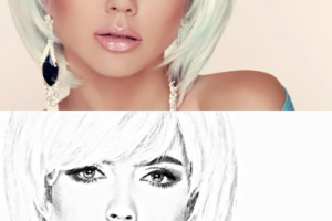 фото карандашом