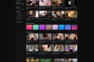 PussySultan - Porn Sites REDESIGN / 2020 / UI