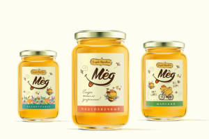 Дизайн для упаковки мёда