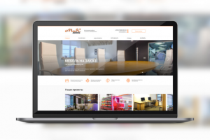 Дизайн сайта производителя мебели
