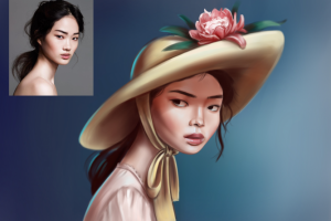 Портрет девушки