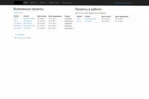 CRM для проектной организации