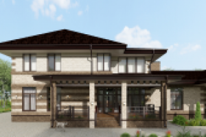 Коттедж. 700 кв.м. Ракурс 4