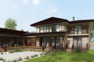 Коттедж. 700 кв.м. Ракурс 3