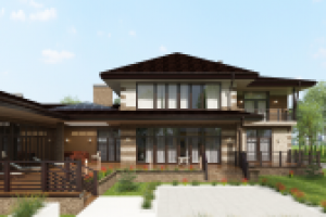 Коттедж. 700 кв.м. Ракурс 1