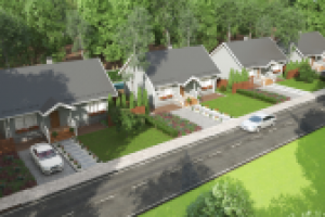 Визуализация коттеджа