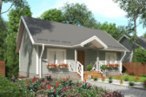 Визуализация коттеджа