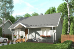 Визуализация коттеджа