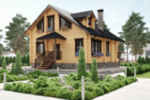 Визуализация коттеджа