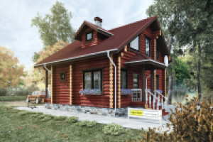 Визуализация коттеджа