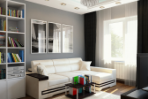 Гостиная-кухня