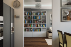 Гостиная-кухня