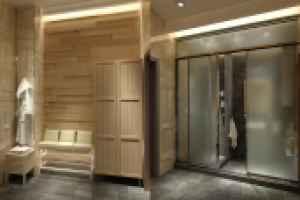 Баня с комнатой отдыха. Ракурс 1