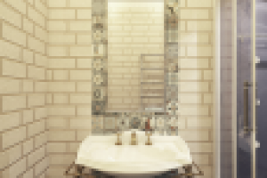 Санузел на мансарде