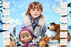 Календарь с фотографией клиента