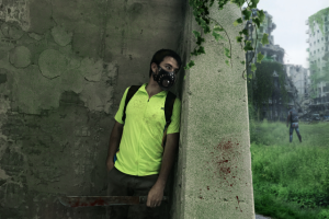 Обработка в стиле "Постапокалипсис"