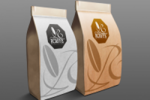 Дизайн лого и упаковки для Ruscoffee