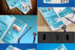 Буклет для медицинской клиники в Нью-Йорке