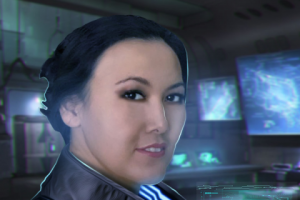 Арт-обработка фото в стиле киберпанк