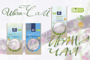 Леттеринг названия для проекта с этикеткой для Иван-чая