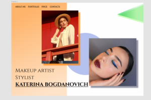 Сайт-визитка для визажиста