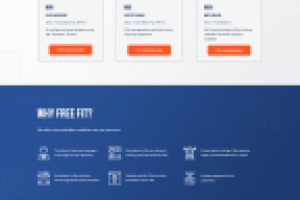 Лендинг для фитнес-клуба