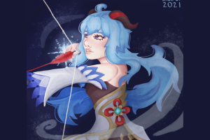 Детальная работа персонажа по пояс