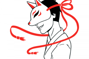 Парень с маской