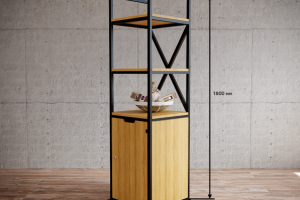 Стеллаж в стиле лофт