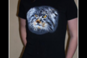 Продажа футболок с фото манула