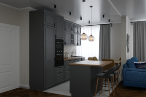 Кухня-гостиная