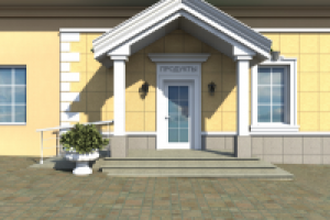 вход в магазин