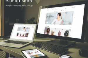 Адаптивная верстка Almall Shop HTML5 + CSS3 + JS/Jquery