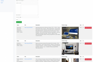 Admin page для моего сайта на Bootstrap