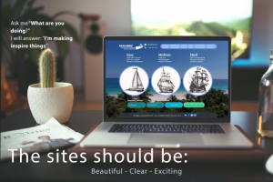 Мой новый сайт для портфолио