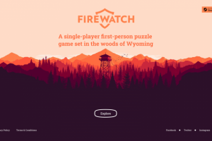 Web-Design FireWatch Game