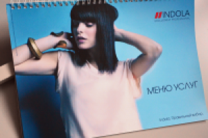 Меню услуг INDOLA