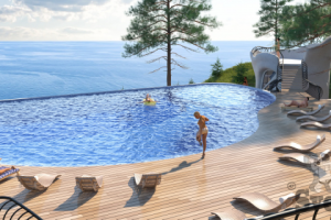 Моделирование и визуализация оздоровительного комплекса