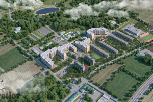 Моделирование и визуализация жилого комплекса