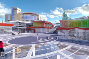 Моделирование и визуализация музейно-выставочного центра.