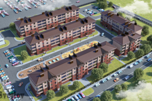 Моделирование и визуализация жилого комплекса.