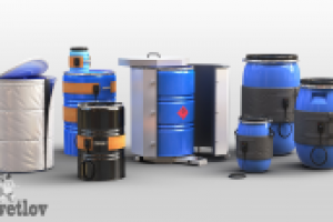 Моделирование и визуализация оборудования обогрева бочек.