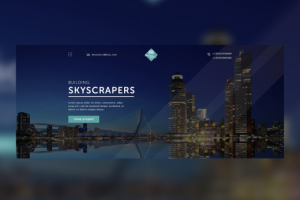 Макет сайта MetroPolis