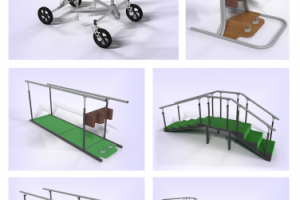 Рендеры реабелитационного медицинского обрудования