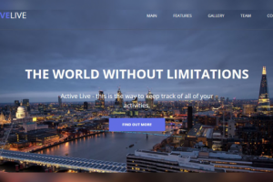 Верстка для Active Live