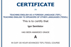 TEFL A
