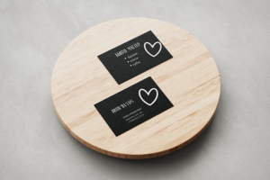 Макет визитки для мастера перманентного макияжа